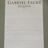 Faure Gabriel - Requiem (Conductor, Organ, Violin, Cello and Harp Scores). - Image 5