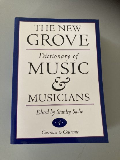 The New Grove Dictionary of Music & Musicians (Volumes 1 to 20). - Image 4