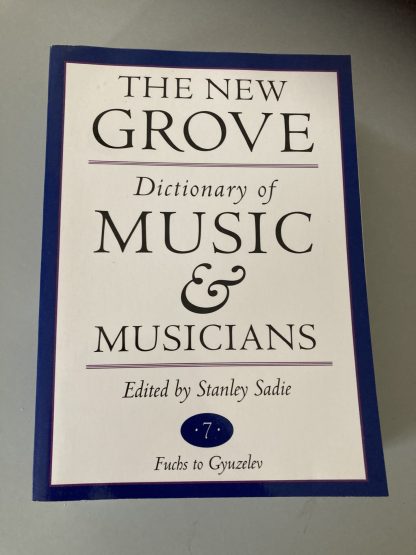 The New Grove Dictionary of Music & Musicians (Volumes 1 to 20). - Image 19