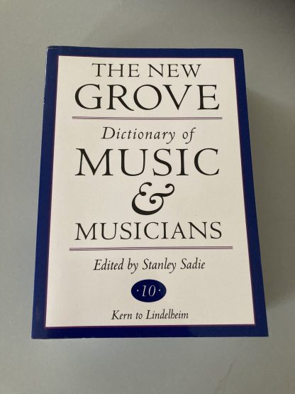 The New Grove Dictionary of Music & Musicians (Volumes 1 to 20). - Image 7
