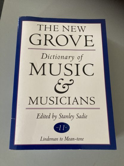 The New Grove Dictionary of Music & Musicians (Volumes 1 to 20). - Image 8
