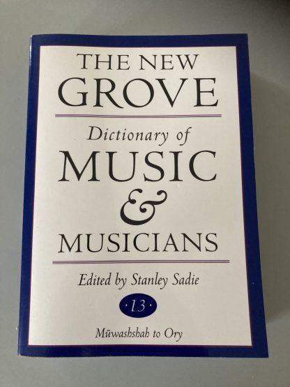 The New Grove Dictionary of Music & Musicians (Volumes 1 to 20). - Image 10