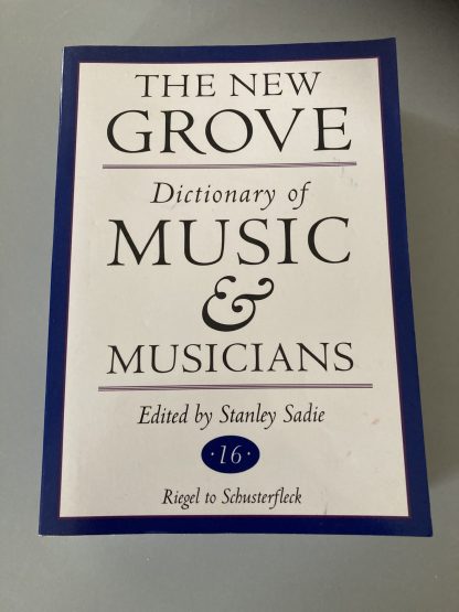 The New Grove Dictionary of Music & Musicians (Volumes 1 to 20). - Image 13