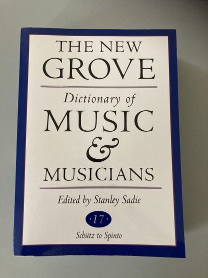 The New Grove Dictionary of Music & Musicians (Volumes 1 to 20). - Image 14